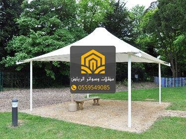 تصميم مظلات حدائق أنيقة تلائم المساحات الخارجية