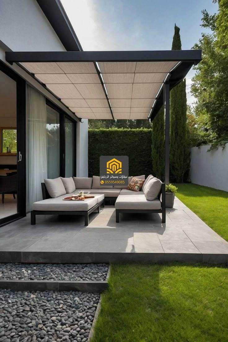 مظلات حدائق بتصاميم عصرية تناسب ذوقك وتلائم مناخ الرياض